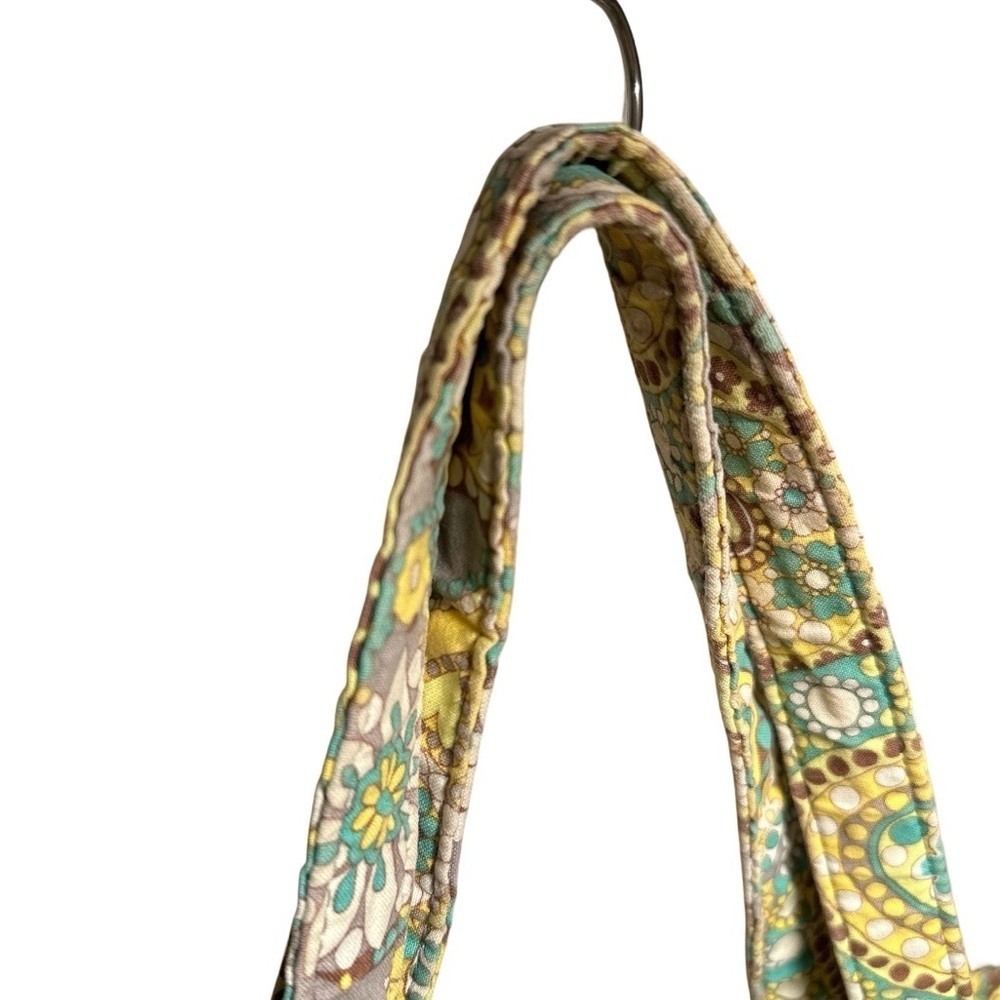Vera Bradley Set in Lemon Parfait. Lg Tote Get Carried Away & Turn Lock Wallet. - Picture 8 of 15